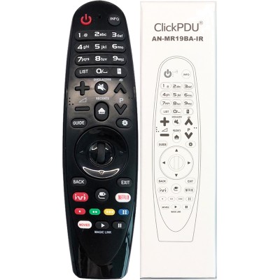 Универсальный пульт ClickPdu для LG AN-MR19BA-IR (ИК-сигнал для LCD TV марки LG)