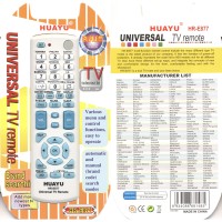 Универсальный пульт Huayu HR-E877 голубой
