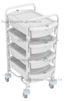 Тележка контейнерная эндоскопическая с контейнерами ТКЭ-4-"КРОНТ"-2